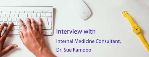 Interview with Internal medicine consultant, Dr. Sue Ramoo MANZCVS